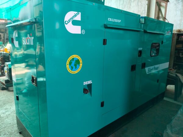 125 kva Generator New canopy Original set - Image 2