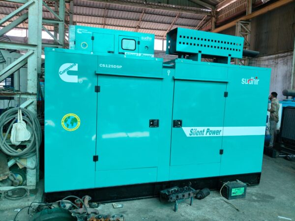 125 kva Generator New canopy Original set - Image 4